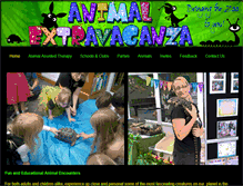 Tablet Screenshot of animalextravaganza.co.uk